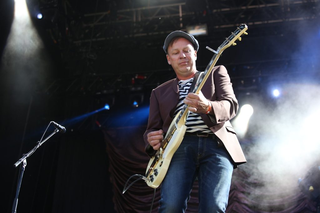 Lars Lundevall er gitarhelt så det holder. Foto: Erik Valebrokk