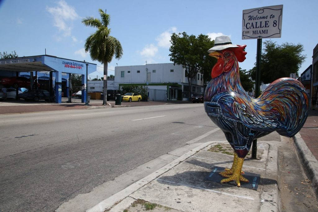 Blant turistattraksjonene som KAN anbefales i Miami er en guidet rundtur på Calle Ocho i Little Havana. Foto: Erik Valebrokk