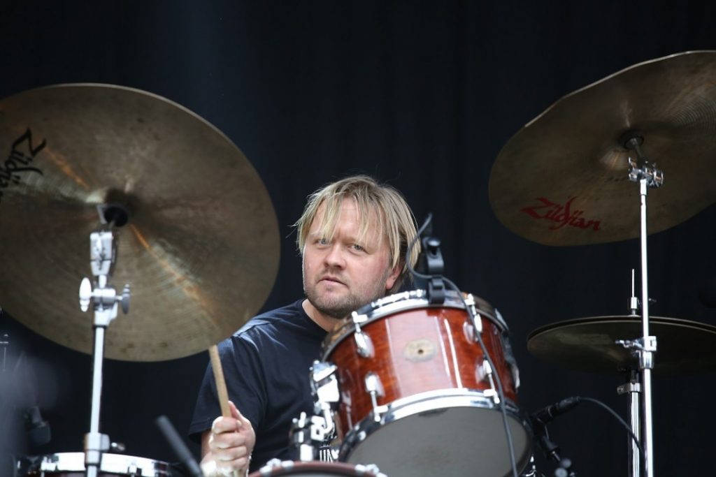 Torstein Lofthus er en trommeslager av rang. Foto: Erik Valebrokk