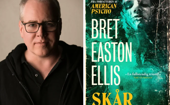 Bret Easton Ellis er tilbake med The Shards, eller på norsk Skår, sin første roman på 13 år. Foto: Kagge forlag
