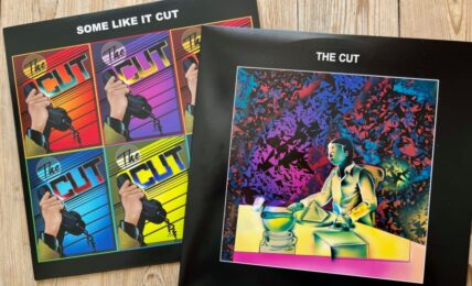 Slik ser de to nye platene ut, Some Like It Cut og Shadow Talks 2.0, begge utgitt av plateselskapet Big Dipper. Foto: Erik Valebrokk